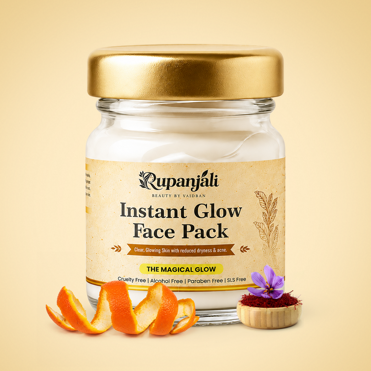 Rupanjali Instant Glow Face Pack – The Magical Glow