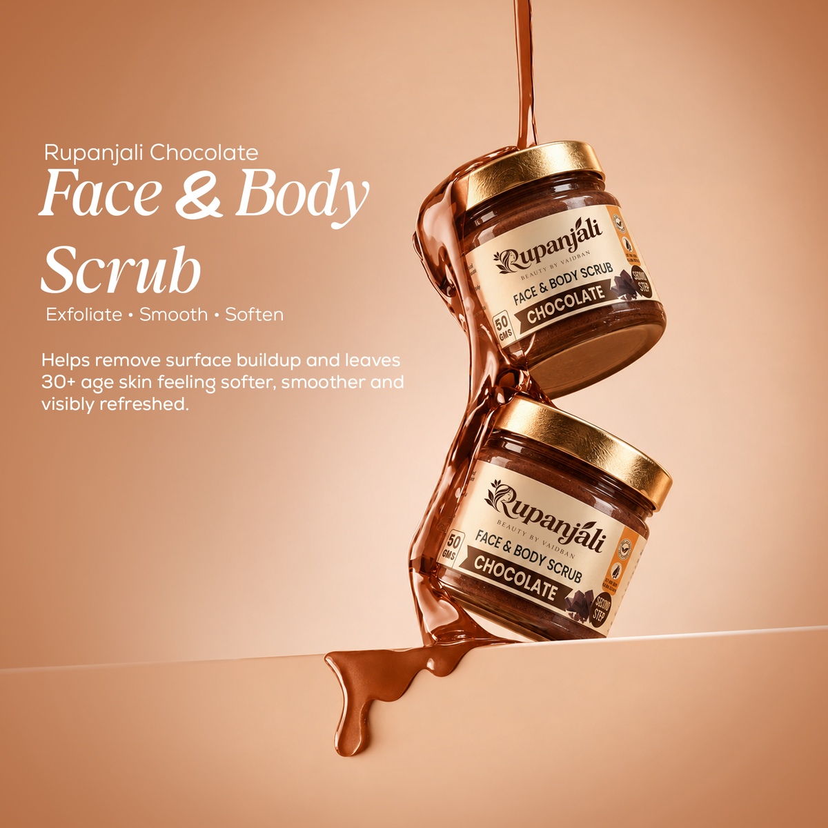 Rupanjali Beauty Chocolate Face & Body Scrub
