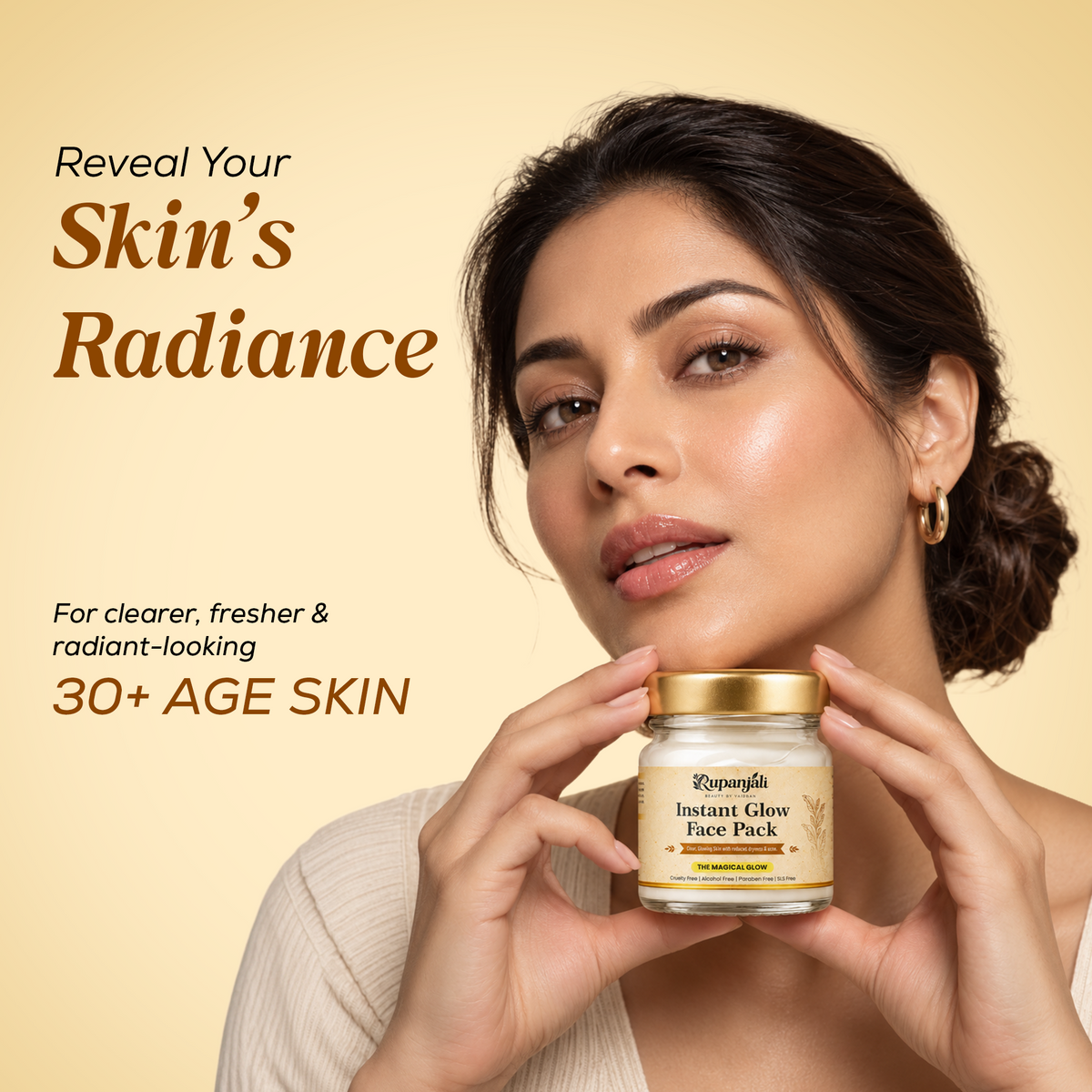 Rupanjali Instant Glow Face Pack – The Magical Glow