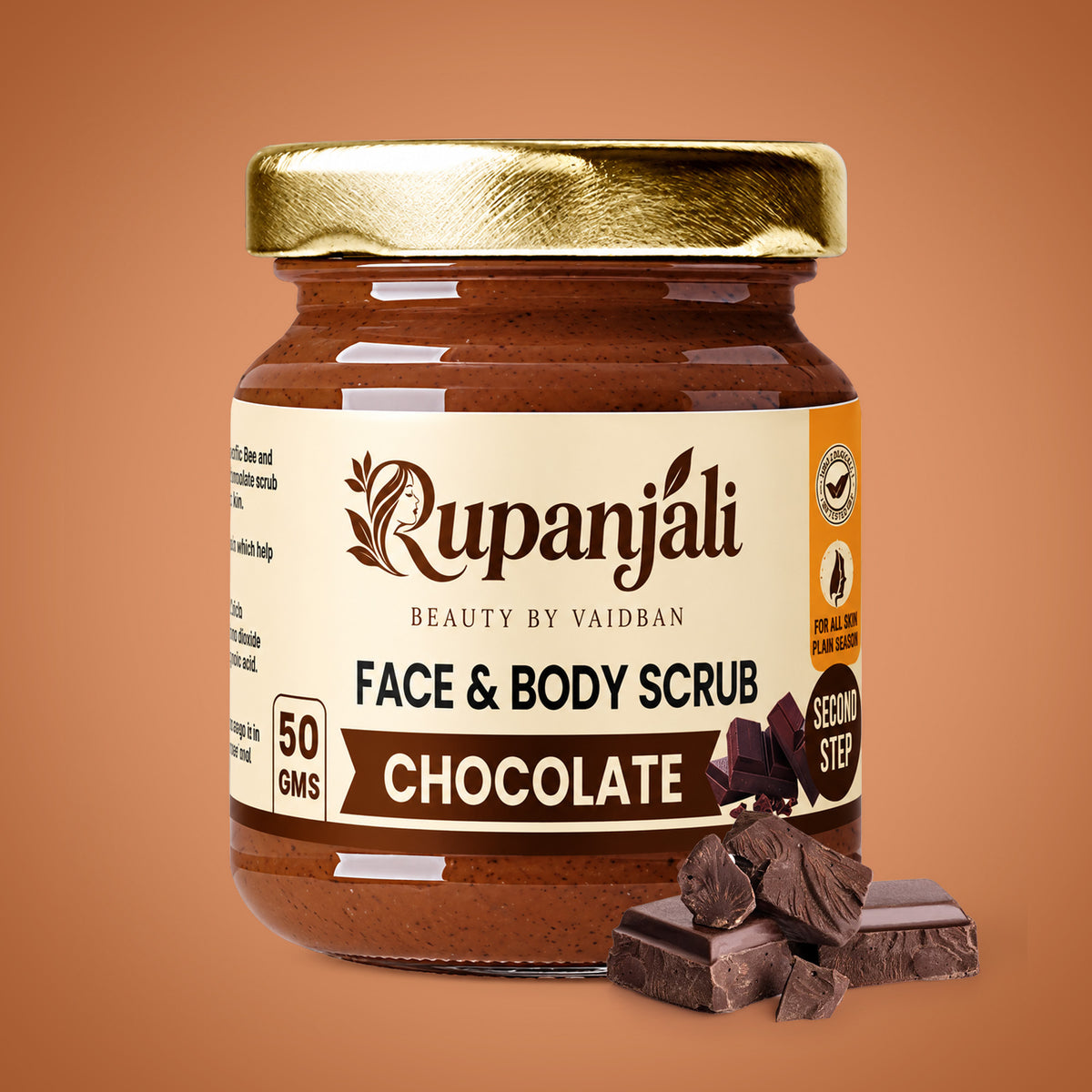 Rupanjali Beauty Chocolate Face & Body Scrub