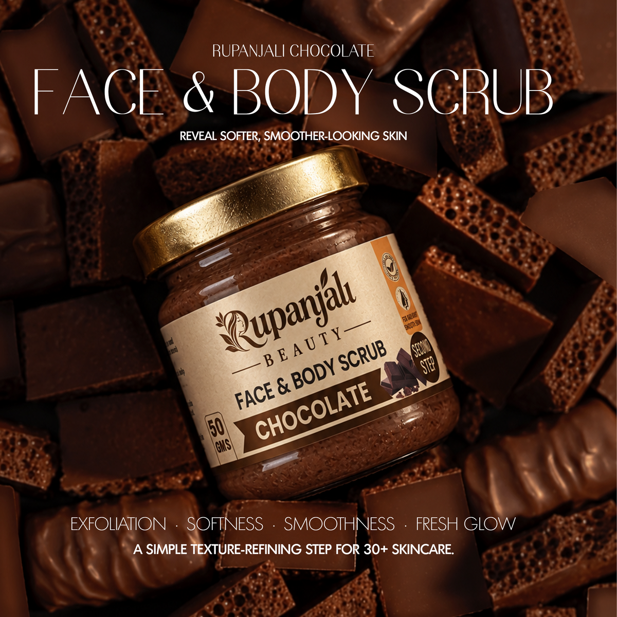 Vaidban Rupanjali Beauty Chocolate Face & Body Scrub