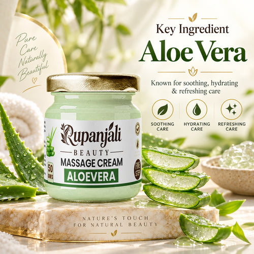 Vaidban Rupanjali Beauty Aloe Vera Massage Cream