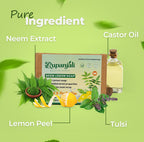 Rupanjali Neem Lemon Soap – Healthy & Pure Herbal Soap (100g)